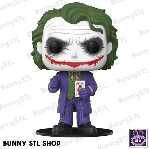 🃏 Joker Funko Pop・ STL File for 3D printing・Cults