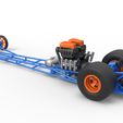 11.jpg Dragster à moteur frontal Diecast avec double V8 suralimenté Échelle 1:25