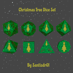 Portada-color.png Christmas tree (Thematic dice set)