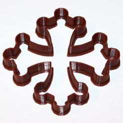 Croix Occitane_Cookie.JPG Fichier STL [COOKIE CUTTER] Croix Occitane・Design pour imprimante 3D à télécharger
