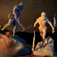 I00A7557.png DUNE - Fremen Worm Rider - Dune Arrakis Warrior - Miniature