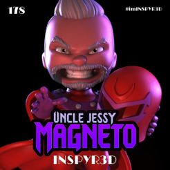 178_UJMagneto_R-1_1024x1024.jpg Archivo 3MF gratuito Tío Jessy Magneto・Design para impresora 3D para descargar