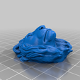 MI_LION_HEAD.png Recumbent Lion Bust with flush back for Walls