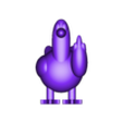 Middle Finger.stl The Bird giving the bird!
