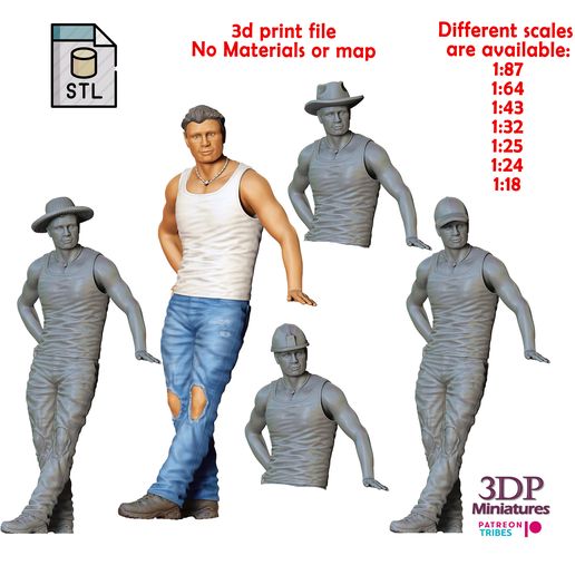 6Man0000E1.jpg N6 un homme appuyé sur une voiture