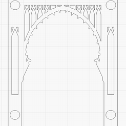 adzzaddza.png Free 3D file Gothic arches laser cut・3D printable design to download