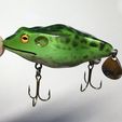 FrogLureBellyHooks-004.jpg Frog Fishing Lure (4 Versions)