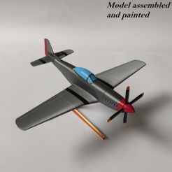 22.jpg STL-Datei Statischer Modellbausatz eines WWII-Kriegsvogels・Design für den 3D-Druck zum Herunterladen
