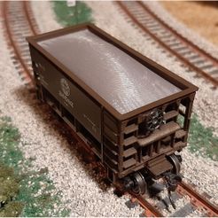 SQ 20201210_212443.jpg HO Scale MDC Roundhouse / Athearn Ore Car Removable Load Insert