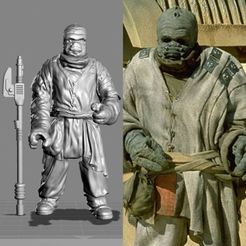 Pote-main.jpg STL file VINTAGE STAR WARS KENNER-STYLE POTE SNITKIN ACTION FIGURE・3D printable model to download