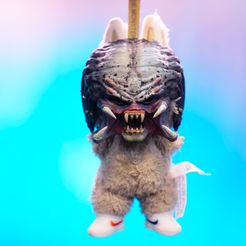 The Predator Mask V2  -  Labubu Accessories Toys