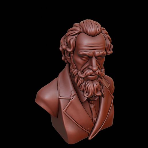 render_1.jpg Arthur Schopenhauer Bust