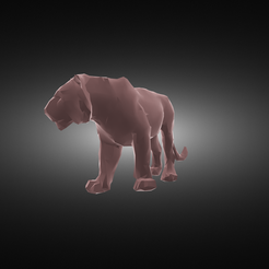 Без-названия-render.png STL-Datei Tiger・3D-Druckvorlage zum Herunterladen