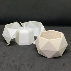 minimalist-pot-mold-R.jpg 3D print Minimalist Mold - Reusable mold pot with drainage