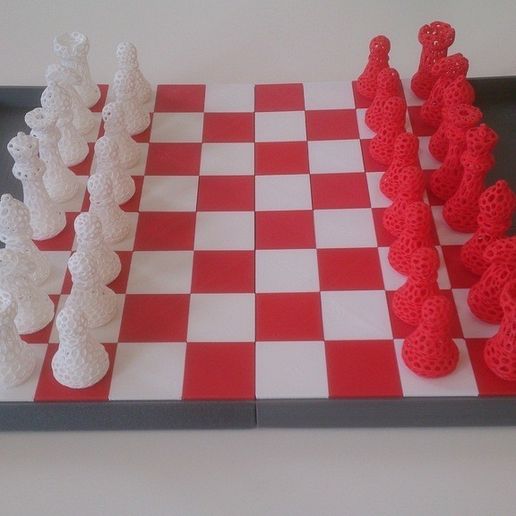 DSC_0159_display_large.jpg Download free STL file Snap fit Chess board • 3D printer template, Yipham