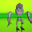 bb0025.png Ben 10 - Blitzwolfer (Benwolf) Modelo 3d para impressão