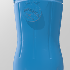 5.png STL-Datei Fernetero Glas 1000ml (1 Liter)・3D-Druck-Idee zum Herunterladen