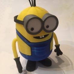 IMG_01.jpg STL-Datei Minion kostenlos・Design zum 3D-Drucken zum herunterladen