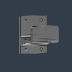 STL file Purse Holder for Hook on Coat Rack or Wall 👛・3D printable design  to download・Cults