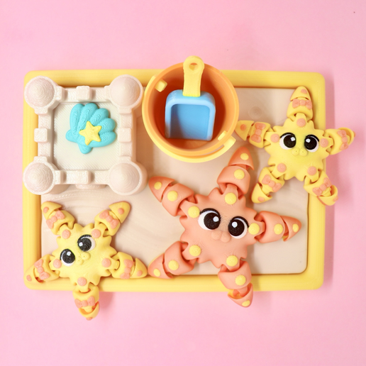Cute Flexi Starfish ⭐ - 3D model önizlemesi