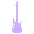 Ibanez Steve Vai Signature.stl STL file Legendary electric guitar models | Signature models・3D printer design to download
