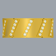 top_screenshot_shaded_square.png Modernes geometrisches Band Ring 3D-Druck
