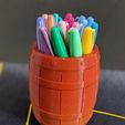 PXL_20220312_121145141.PORTRAIT.jpg Barrel Desk Tidy - Pen holder - Paintbrush pot