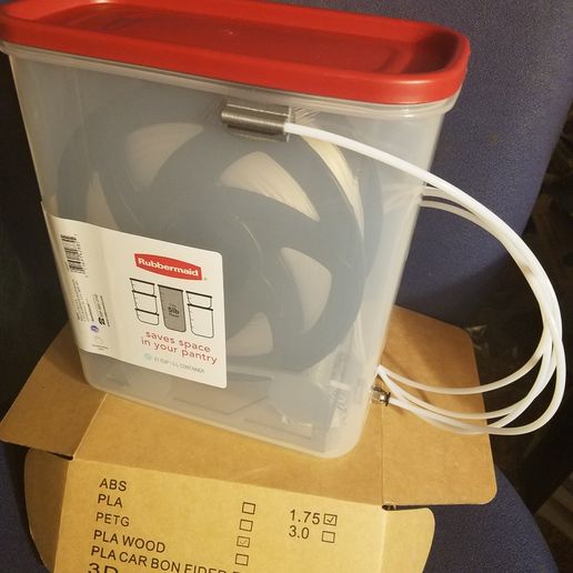 Air-tight Filament Storage 3D model