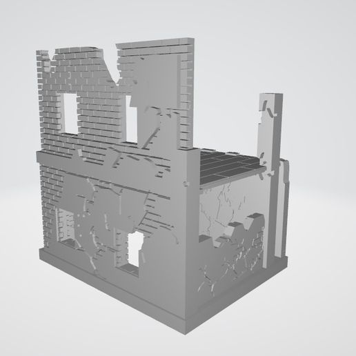 STL file 28MM DESTROYED WALLS KIT 🔩 ・Template to download and 3D print ...