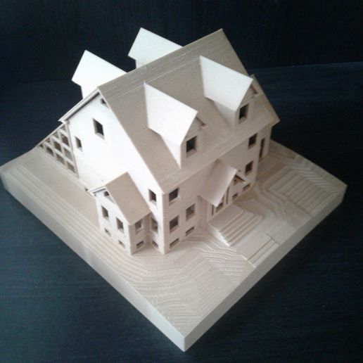 🏠 Dream House Scale Model・ STL File for 3D printing・Cults