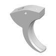 TriggerRear.stl.png PKD-2019 BLADE RUNNER BLASTER SNUB NOSE VERSION