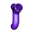 SC-Outlet-Y-Pipe01ws.stl 12-Zylinder-Motor in umgekehrter V-Form, wassergekühlt, Cutaway