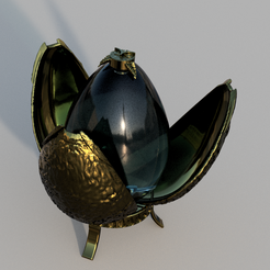 Harry Potter Egg v1.png Free STL file Harry Potter and Goblet of Fire (Egg) 3D print model・3D print model to download