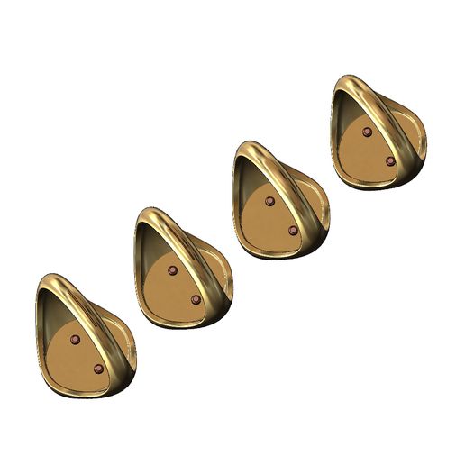 Bone-link-Oval-ring-size7to10-04.jpg Bone link insert signet ring US sizes 7to10 3D print model