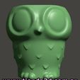 molde-buho-bebe.jpg Free Baby Owl Flower Pot Mold