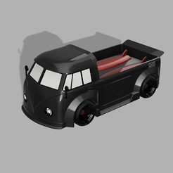 Volkswagen-T1-Kombi-v1-Copy.png 3D file Volkswagen T1 Pick Up・3D printable model to download