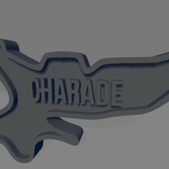 Circuit-de-Charade.png STL file Circuit de Charade Keychain・Model to download and 3D print