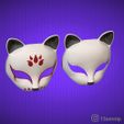 1-2.jpg Kitsune Cat Mask