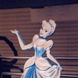 Snapchat-669622145.jpg Cinderella Princess 3d decor/ Wall art/ Cake topper/ Birthday decor