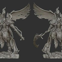 5.jpg Файл 3D Командир DeathGuard (добавление предварительной поддержки)・Дизайн 3D-печати для загрузки3D