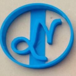 capricornio.jpg Download STL file capricorn cookie cutter • 3D print template, auramedina
