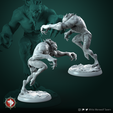 Goul2_1.png Ghouls set 6 miniatures 32mm pre-supported