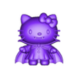 Hello kitty.stl Hello Kitty vampiro - decoraciones de halloween