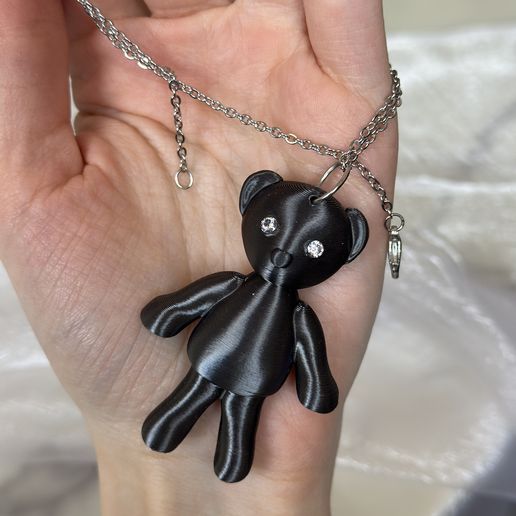 Teddy bear for jewellery