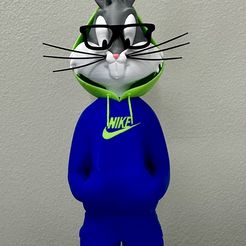 Bugs bunny urban vibes Fan art (multiparts/3mf)