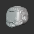 03.png A male head in a Funko POP style. A comb over hair and a big beard. MH_3-10