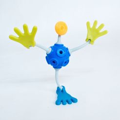1.jpg Free STL file Eyes・Template to download and 3D print