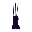 wolverineLhand.stl Free STL file wolverine・3D print object to download