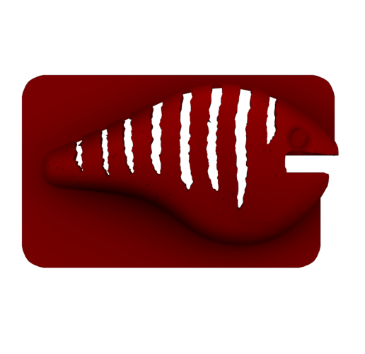 cute canva symbols fishing pole Fish illustration