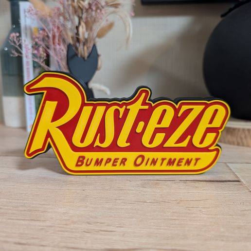 Cars Rust-Eze logo Design Fanart